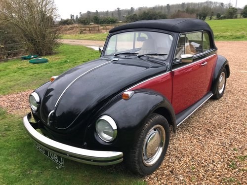 1971 VW BEETLE KARMANN GHIA CONVERTIBLE For Sale