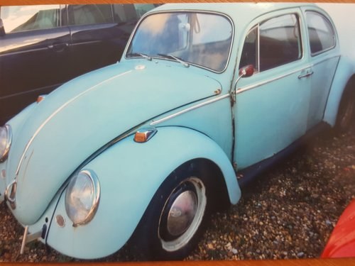1963 Volkswagen Beetle 1300 1 year only model being fully restore For Sale
