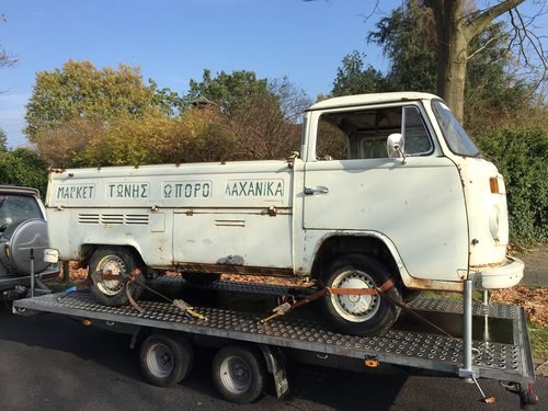 VW T2 Single cab Pick up 1973 tax exempt SOLD