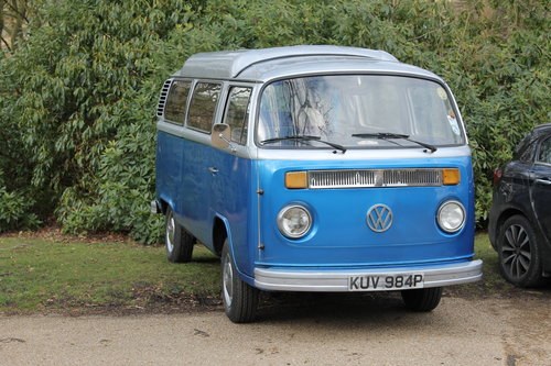 VW Campervan Pop Top 1975 T2 1600 litre For Sale