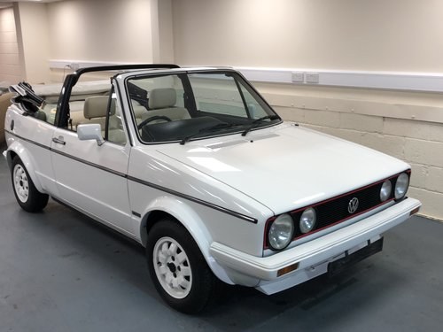 1984 Golf Gti MK1 Convertible - Very low miles -time warp ! For Sale