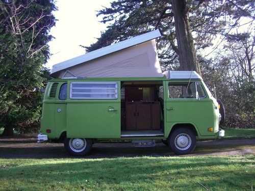 1975 WESTFALIA BERLIN Bay Window Camper ex CALIFORNIA In vendita