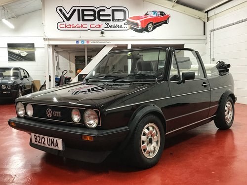 1985 VW Golf GTi Convertible - Stunning, Low Mileage SOLD
