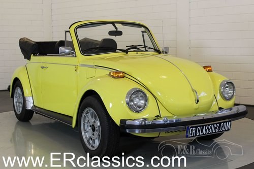 Volkswagen Beetle cabriolet 1979 in very good condition For Sale