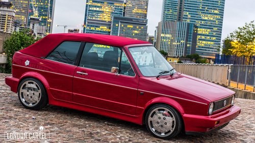 STUNNING GOLF GTI 1987 CABRIOLET  For Sale