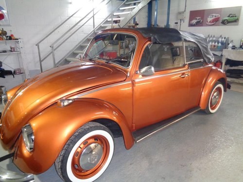 Classic 1971 Volkswagen Beetle'Paris'Convertible For Sale