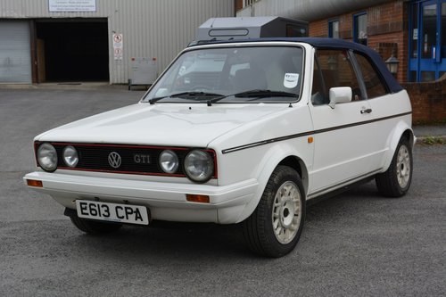 1987 Golf Mk1 GTi Cabriolet Great Summer Project For Sale