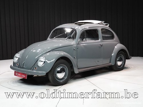 1955 Volkswagen Kever Ovaal Ragtop '55 CH1529 In vendita