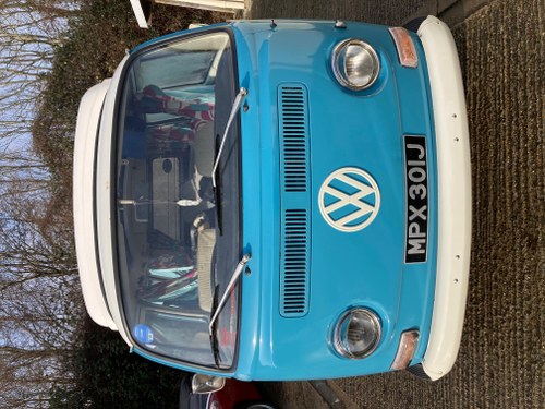 1971 VW Early Bay with Dormobile Roof Conversion For Sale