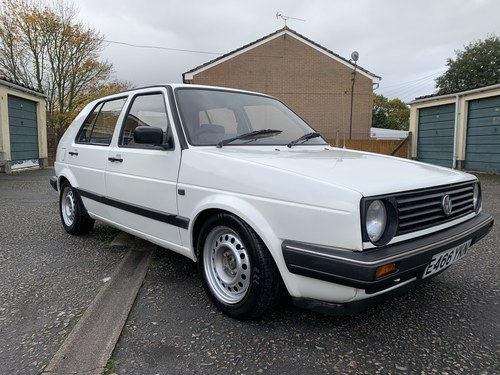 1988 Vw Golf Mk2 CL 4+E . Low mileage . Immaculate For Sale