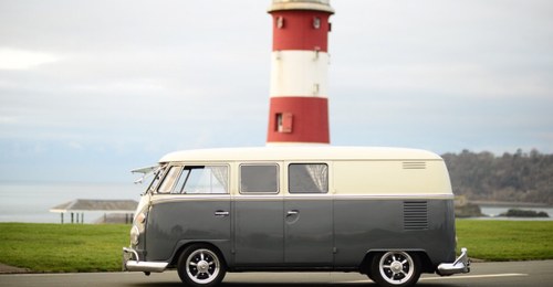 1965 Rare VW Split Screen 'Splitty' Swedish Panel Van For Sale