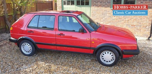 1991 Volkswagen Golf Driver - 45,800 Miles - Sale 28/29th For Sale by Auction