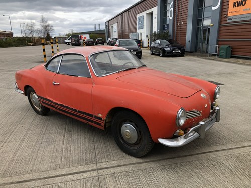 1966 Project Karmann Ghia rare model (with 2 big dials) For Sale