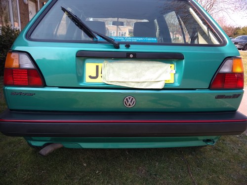 1992 VW Golf MK2 Driver 20k from new For Sale
