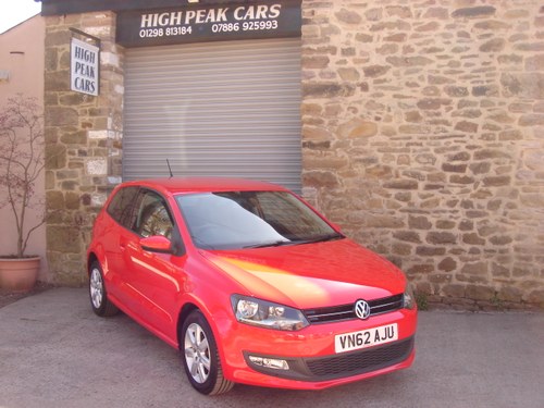 2012 62 VOLKSWAGEN POLO 1.4 MATCH 3DR. 23645 MILES. 1 OWNER. For Sale