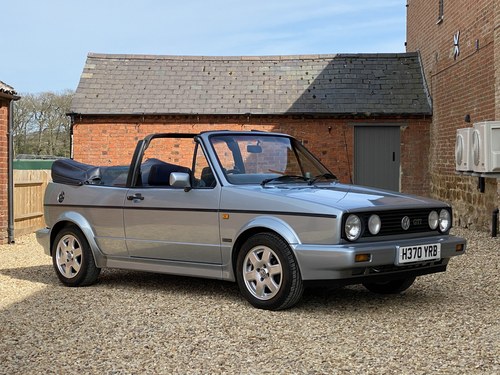 1991 Golf GTI MK I Cabriolet. From A Private Collection SOLD