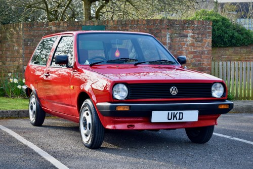 VW VOLKSWAGEN POLO 1.0 MK2 FOX HACTHBACK RED 1990 BREADVAN For Sale