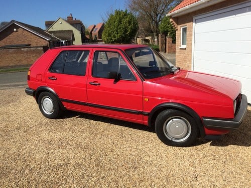 1987 MK2 TYPE 19 GOLF - 1600CC - SHOW QUALITY, SHOWROOM CONDITION SOLD