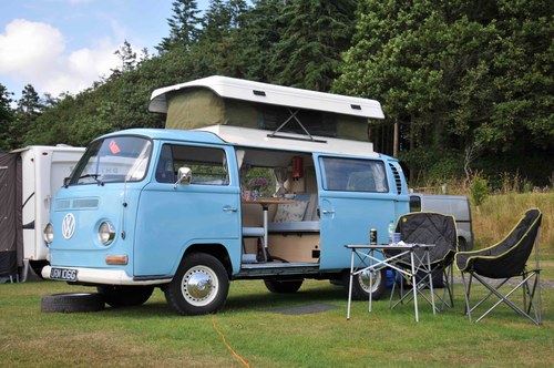 1968 '69 T2 Early Bay Australian Virtually Rust Free Camper Van For Sale