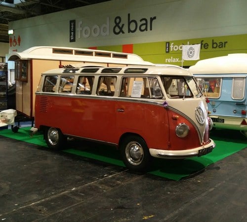 1961 Type 2 split screen Deluxe Micro Bus. Devon Caravette Kaufen Bei