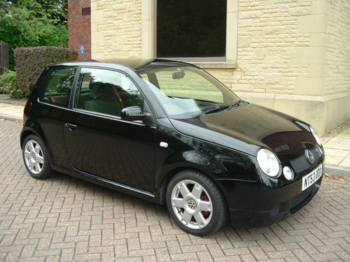 2003 Volkswagen Lupo GTI 6 Speed. Black. Just Arrived. SOLD