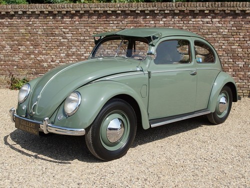 BEETLE TYPE 1 SPLITWINDOW WITH RARE CROTCH COOLERS (1951) For Sale