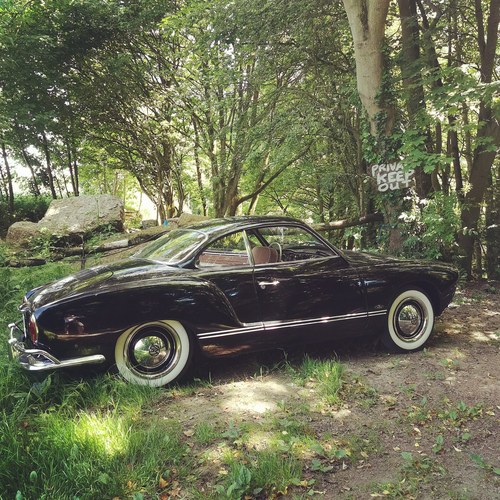 1960 Black karmann ghia coupe For Sale