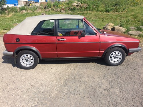 1982 VW Golf Convertible MK1 In vendita