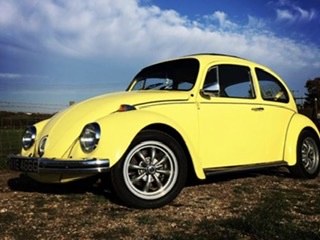 1969 Volkswagen Beetle  in Yellow 1600 cc For Sale