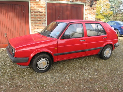 1990 VW Golf Mk2 1.6 manual needs paint In vendita