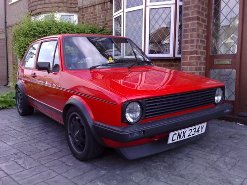 1982 Volkswagen Golf GTi Mk1 tuned G60 fast road car For Sale