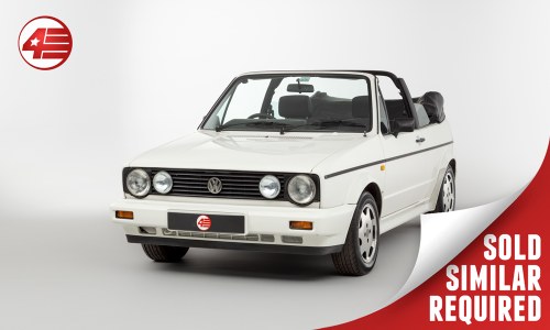 1992 VW Golf Mk1 Clipper /// 27k Miles /// Similar Required For Sale