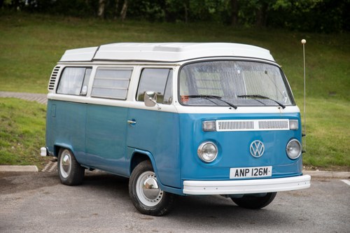1974 Volkswagen Type 2 Westfalia Bay Window Camper Van In vendita all'asta