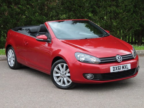 2011 Volkswagen Golf 1.4TSI S Convertible (Leather & Htd Seats) For Sale