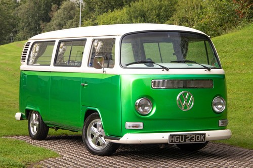 1972 Volkswagen Type 2 Bay Window Camper Van For Sale by Auction
