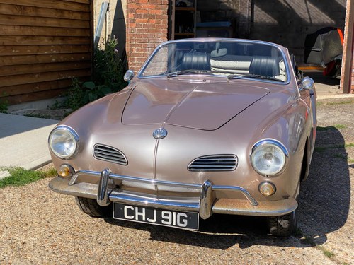 1969 Lhd karman Ghia convertible for restoration For Sale