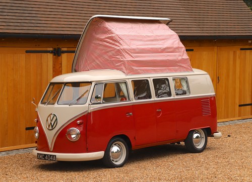 1963 VW Split Screen Camper Van. RHD. Dormobile Roof. For Sale