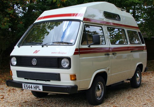 1988 VW T25 Auto Sleeper Trident 4 Berth, Only 56,000 Miles For Sale