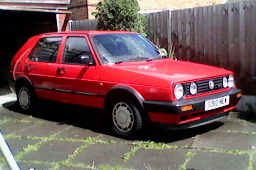 Stunning Rare Volkswagen, GOLF Gti, Tornado Red 1989, 1.8L In vendita