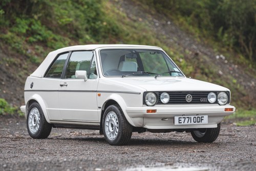 1987 Volkswagen Golf GTi Cabriolet For Sale by Auction
