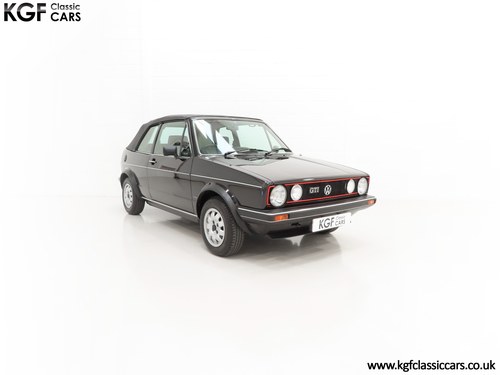 1985 An Outstanding Mk1 Volkswagen Golf GTi Convertible VENDIDO