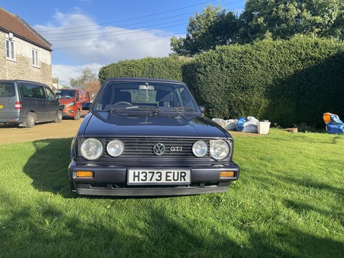 1989 Golf GTI 1.8 Cabriolet For Sale
