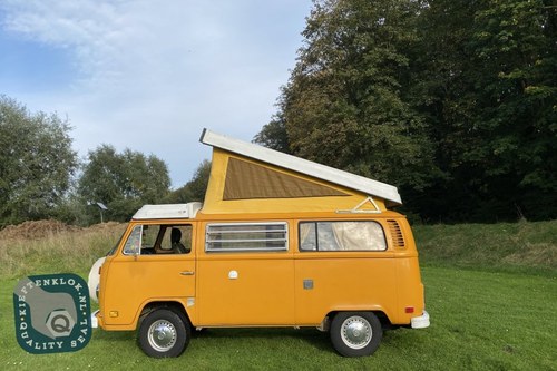 1977 Volkswagen T2B Westfalia, T2 Camper, T2 Bulli VERKAUFT