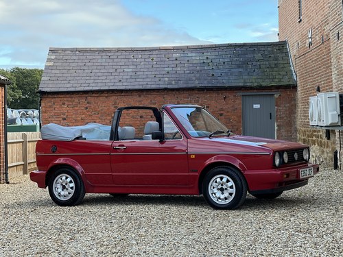 1988 Volkswagen Golf Clipper Cabriolet MK I. Stunning Car. VERKAUFT