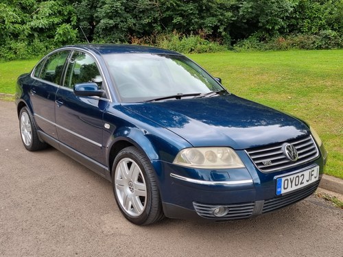 2002 VW PASSAT W8 4 MOTION -  RARE + ONE OWNER - LOW MILES - FSH For Sale
