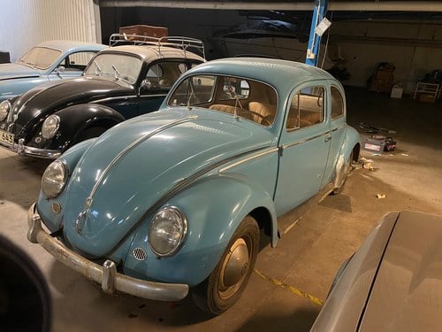 1956 oval Swedish unwelded VW Beetle In vendita