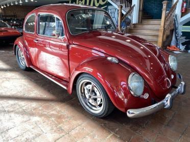 1967 Volkswagen BEETLE BUG clean Red(~)Black mods $19.9k Kaufen Bei