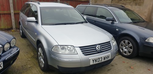 2003 VW PASSAT ESTATE TDI 130 SPORT Kaufen Bei