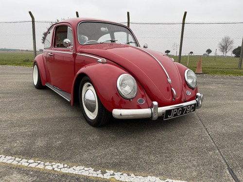 1965 Ruby Red VW Beetle SOLD