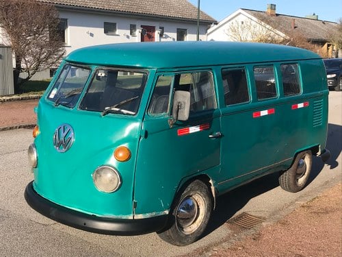1965 VW T1 Splitbus-65, German made, runs and drives fine. For Sale
